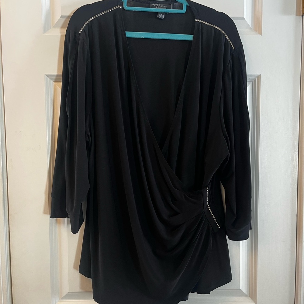 Dressbarn Black Blouse